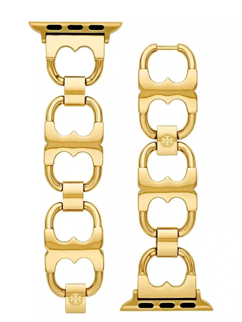 Tory Burch Polished Gold Link Watch Bracelet